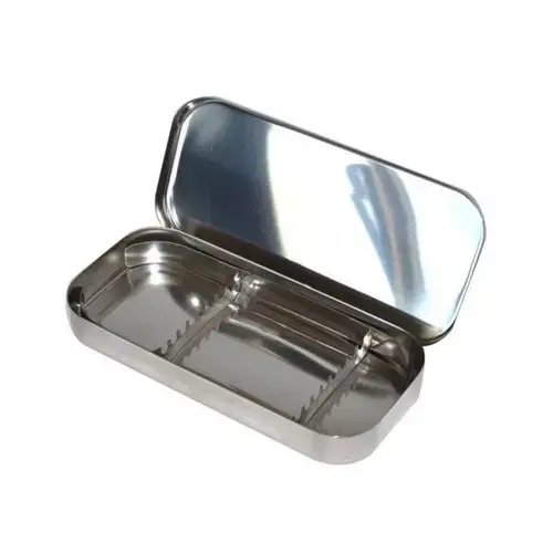 Купить Металлический прямоугольный лоток с крышкой (8 инструментов ...