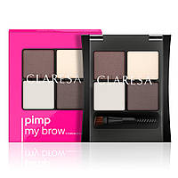 Набор для стилизации бровей Claresa Pimp My Brow 02 Deep Brown 4.5 г