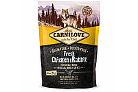 Сухий Корм для Собак Carnilove (Карнілав) Holistic (Холістік) з куркою та кроликом 12 кг, фото 3