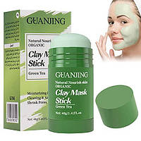 Глиняная маска-стик для глубокого очищения с экстрактом зелёного чая Clay Green Mask Stick 40g GJ7048