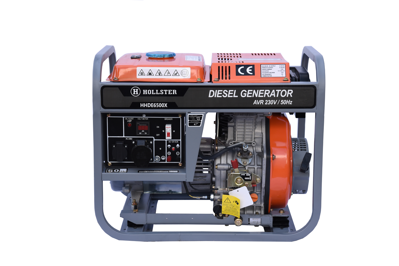 Дизельний генератор Hollster HHDE 6500X