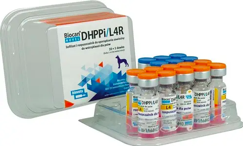 Вакцина Біокан Новел DHPPi + L4R, Біовета (Чехія)
