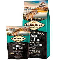 Сухий Корм для Дорослих Собак Carnilove (Карнілав) Holistic (Холістік) з коропом і фореллю 12 кг, фото 3
