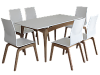 Комплект обідній стіл стільці Тотем