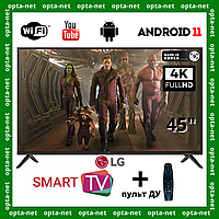 SMART телевизор WI-FI LG 45" Smart TV+FullHD+T2 Android 13.0 ГАРАНТИЯ! + пульт ДУ