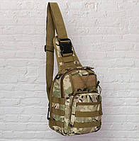 Тактическая сумка-рюкзак через плечо Sling Pack мультикам