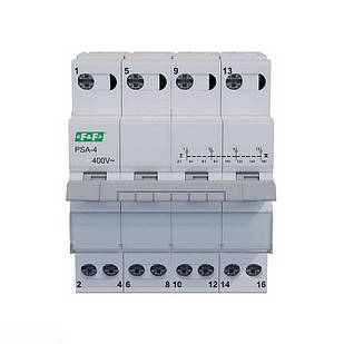 Перемикач мережа генератор 1-0-2 F&F 4p 40A 1-0-2 PSA-440