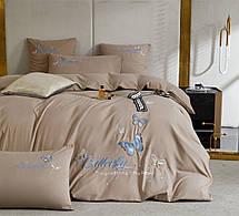 Постільна білизна Crown метелики - колір синій, фото 4