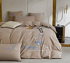 Постільна білизна Crown метелики - колір чорний, фото 2