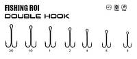 Двойник Fishing Roi Double Hook