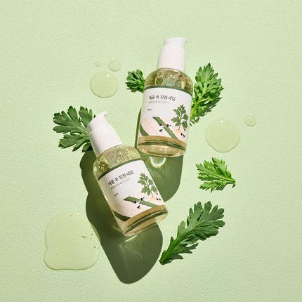 Заспокійливий серум з полином ROUND LAB MUGWORT Calming Serum, 50мл, фото 3