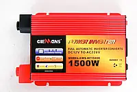 Преобразователь напряжения Power Inverter CIEMANS 12V-220V 1500W