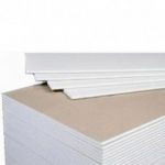 Гіпсокартон стіновий  2500 х 1200 х 12,5 мм, фото 1