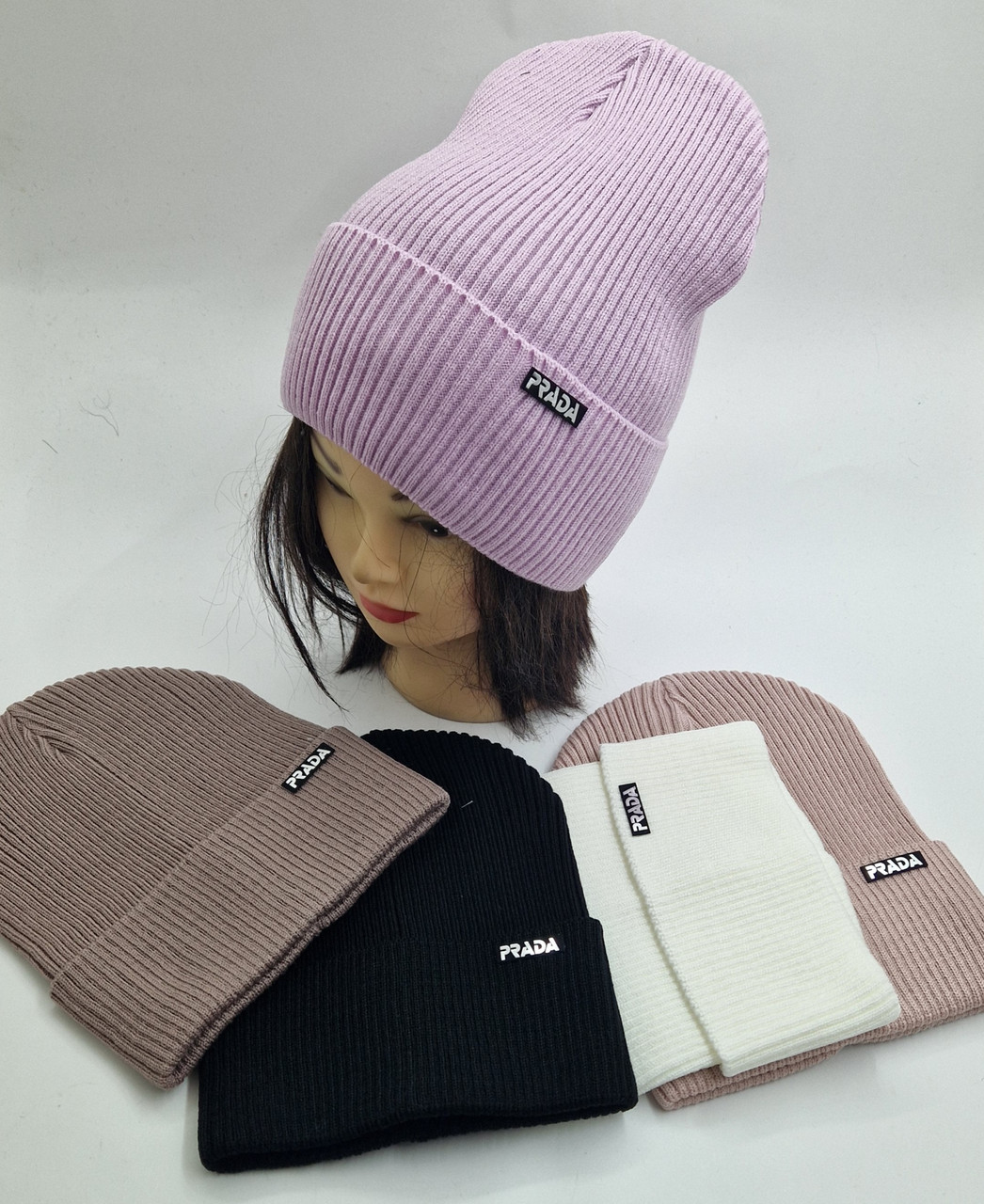 Оптом Шапка-сорочок для дівчинки  одинарна