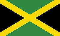 Обои фото в детскую комнату для мальчика 254x184 см Флаг Ямайки (478P4)+клей