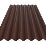 Лист покрівельний "FIBRODAH" 1750 х 1130 мм (шифер коричневий)
