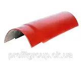 Лист покрівельний "FIBRODAH" 1000 х 1130 мм (шифер Бордо), фото 4