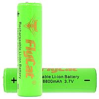 Аккумулятор 18650 Li-Ion, 8800 мАч, 3,7V, Качество, FlyCat, Green / Аккумуляторная литий-ионная батарейка