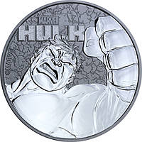 Серебряная монета 1oz Халк 1 доллар 2019 Тувалу