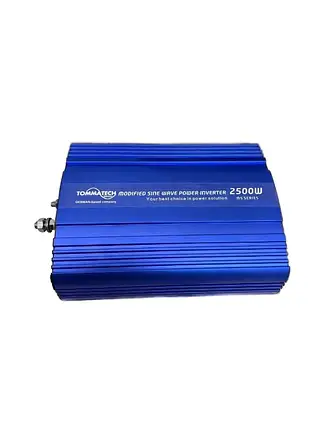 Інвертор напруги Tommatech MS-2500, 12V/220V, 2500W з модифікованою синусоїдою, фото 1