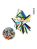 Фімо палички для дизайну нігтів, 10 шт