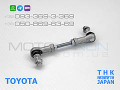 Тяга THK датчика положення кузова Toyota Alphard задня 8940758010, 8940758020, тяжка нахилу світла фар (Японія)
