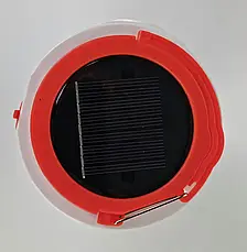 Кемпінгова світлодіодна лампа-ліхтар (42 світлодіода), Powerbank з сонячною панеллю і пультом, фото 6