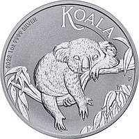 Серебряная монета 1oz Коала 1 доллар 2022 Австралия