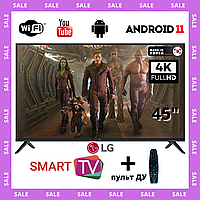 Телевизор WI-FI LG 45" Smart TV+FullHD+T2 Android 13.0 ГАРАНТИЯ! + пульт ДУ