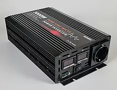 Інвертор, перетворювач напруги HOULI 12V на 220V 1500W/3000W чиста синусоїда