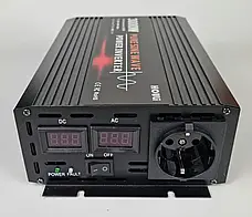 Інвертор, перетворювач напруги HOULI 12V на 220V 1500W/3000W чиста синусоїда, фото 3