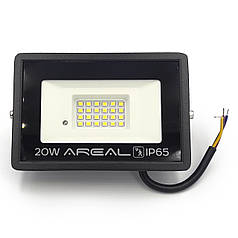 LED прожектор із датчиком руху Biom AREAL SMD 2835 20W 6200К IP65 PRS-20 22576