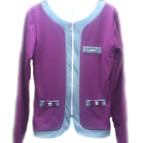 Жакет для дівчинки трикотажний, підлітковий, фото 1