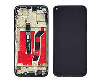 Дисплей для Huawei P40 Lite/ Nova 5i с чёрным тачскрином и корпусной рамкой