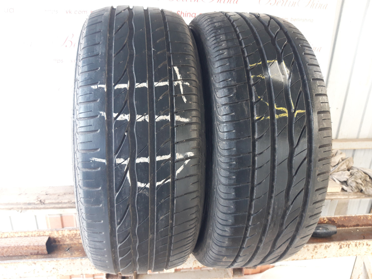 Пара літніх шин 215/55/16 Bridgestone Turanza ER300,з Германії без пробігу по Україні
