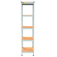 Металевий стелаж MRL-2100 ( 450x300) білий, фото 2