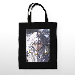 Чорна екосумка шопер бавовна Берсерк Гріффіт Berserk Griffith BAG B GR 001