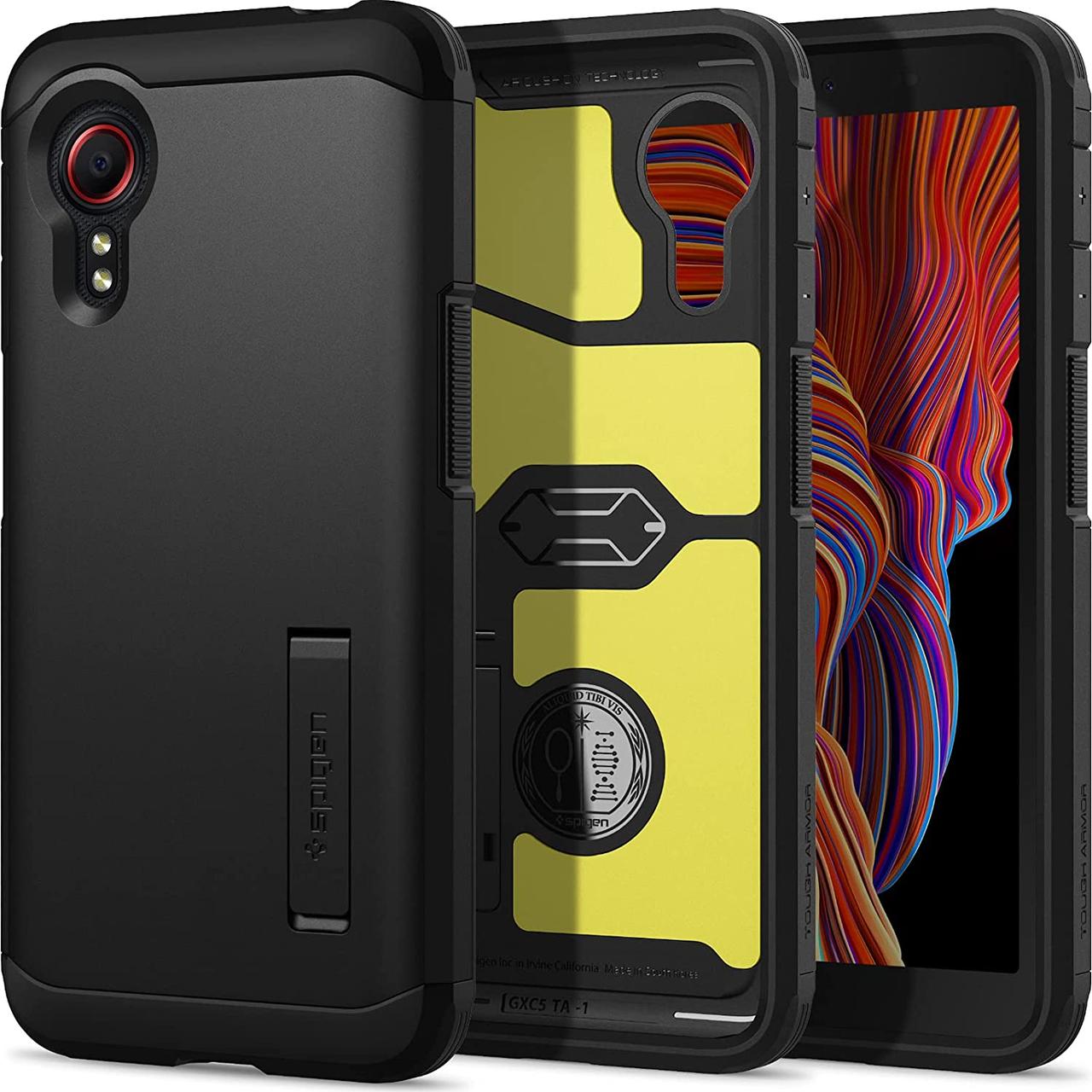 Чохол Spigen для Samsung Galaxy X Cover 5 - Tough Armor, Black (ACS02861)