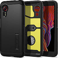 Чохол Spigen для Samsung Galaxy X Cover 5 - Tough Armor, Black (ACS02861)