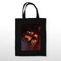 Шоппер еко-сумка Атака на титанів Attack on Titan Атакуючий Титан BAG AА 07