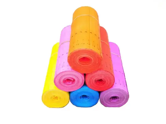 Етикетки-петля TYVEK кольорові 1,27х16 см, 100 шт., зелені - Тивек, фото 4