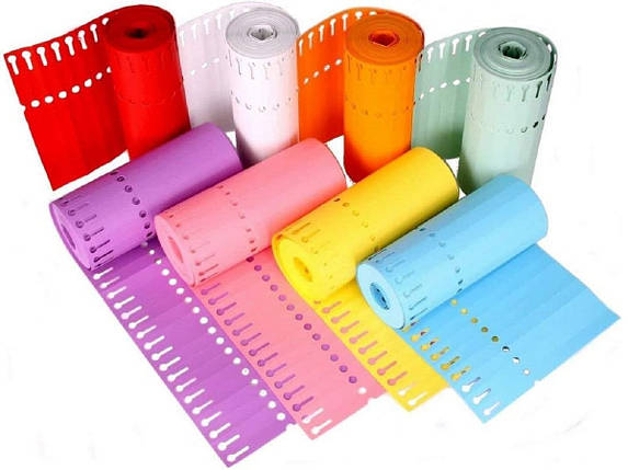 Етикетки-петля TYVEK кольорові 1,27х16 см, 100 шт., зелені - Тивек, фото 3