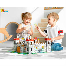 Дерев'яний набір Viga Toys Іграшковий замок (50310), фото 5