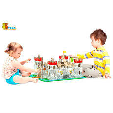 Дерев'яний ігровий набір Viga Toys Іграшковий замок (50310), фото 3