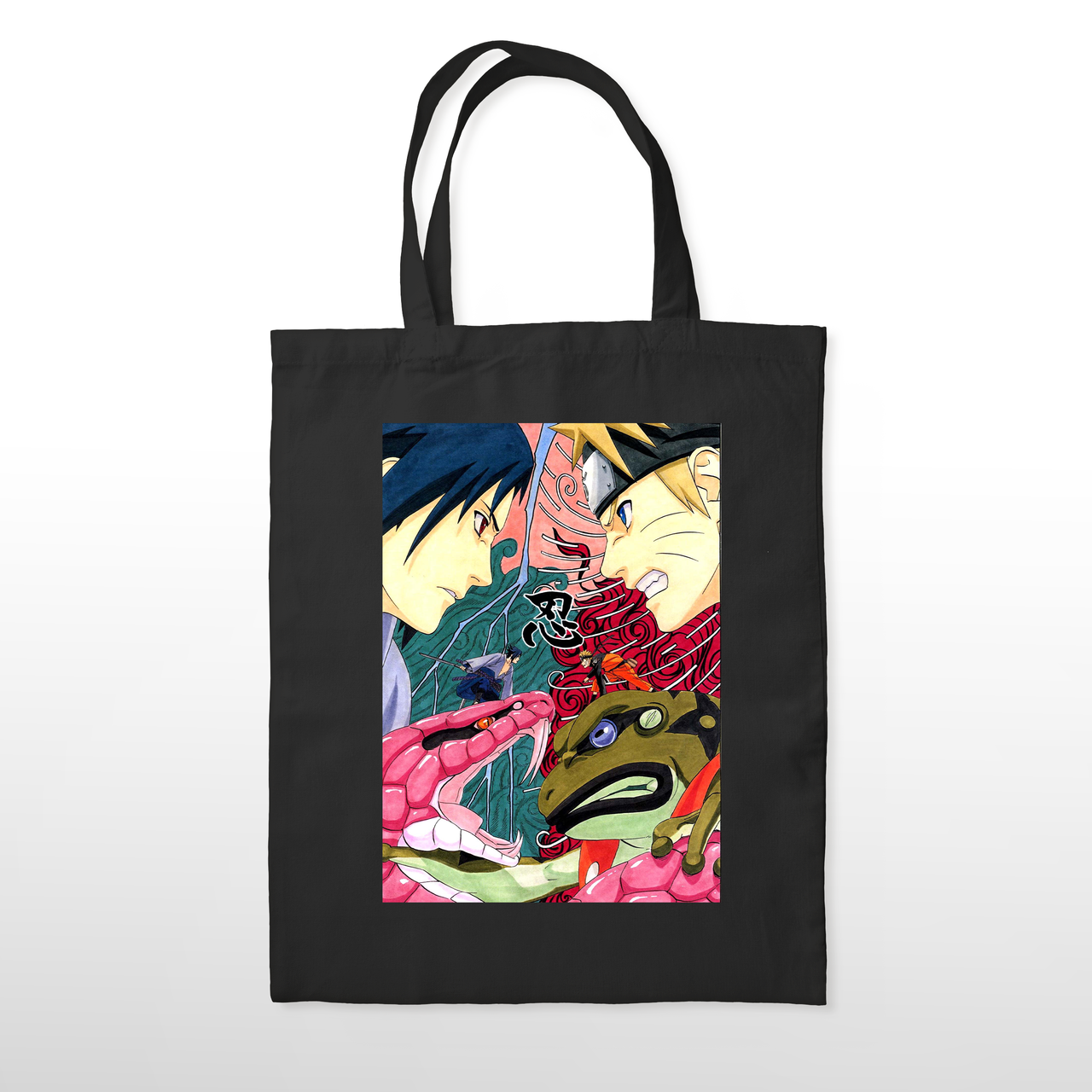 Шопер еко-сумка Наруто Саске Naruto Sasuke BAG N S 008, фото 1