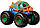 Набір машинок позашляховик 3 штуки Хот Вілс Монстр трак 1:64 Hot Wheels Monster Trucks Mattel HGX13, фото 7