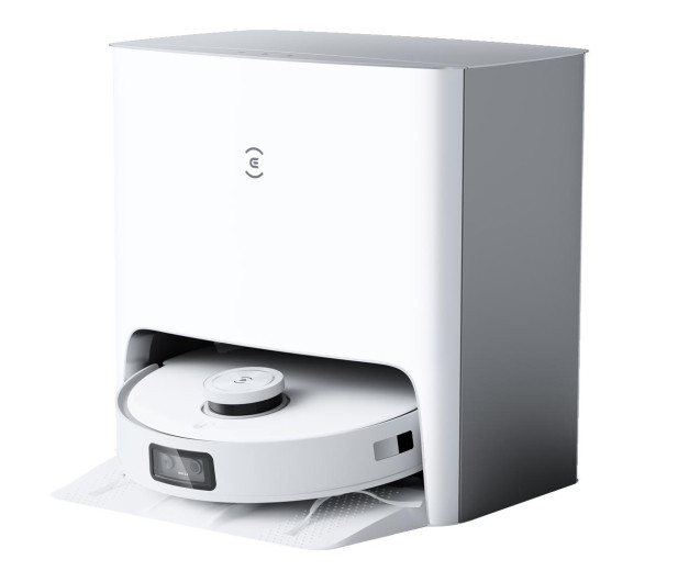 Робот-пилосос з вологим прибиранням ECOVACS DEEBOT OZMO T10 TURBO White (DBX23)