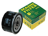 Фильтр масляный MANN-FILTER, W 75/3 (made in Germany) 7701473327 7700734945