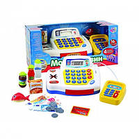 Кассовый аппарат Мой магазин детский 7020, деньги, продукты, сканер