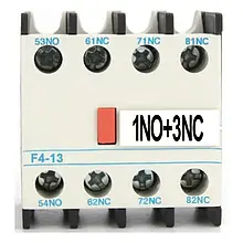 Приставка ПК-13 додаткові контакти 1NC+3NO